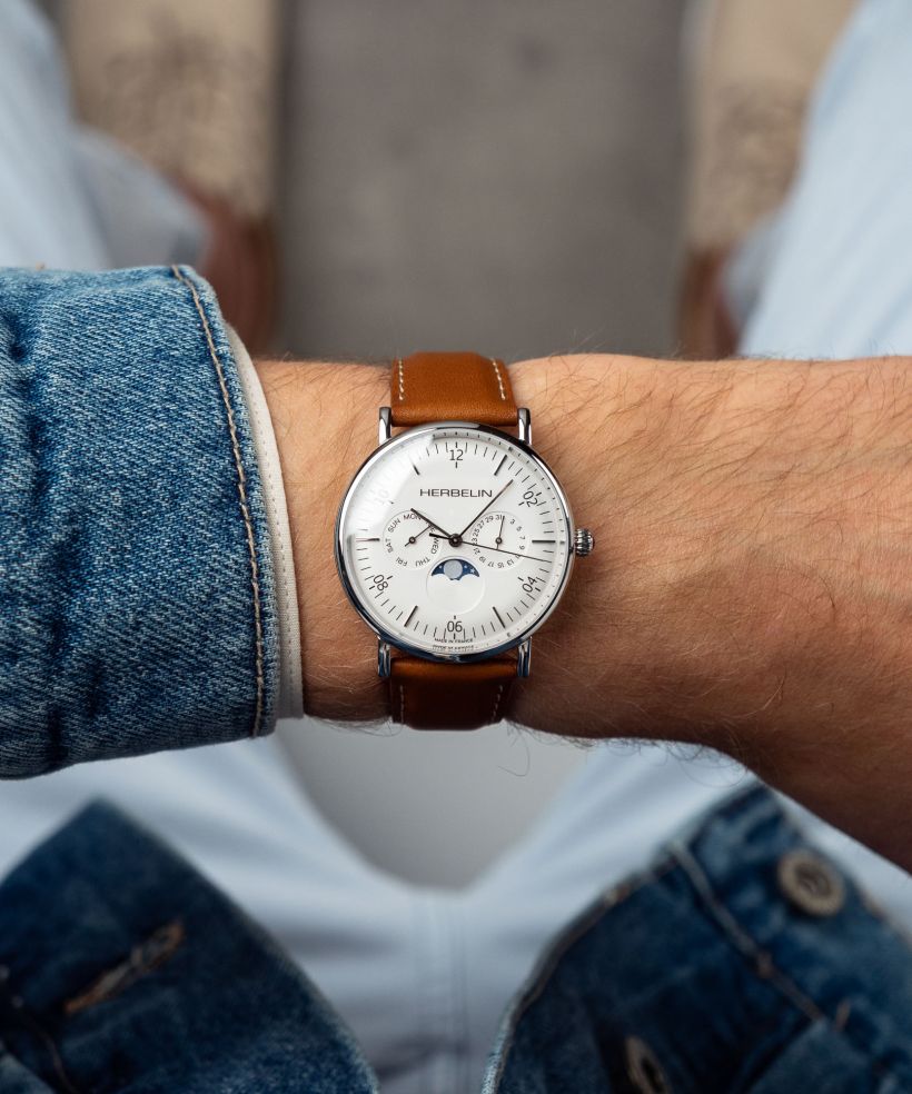 Годинник Чоловічий Herbelin Inspiration Moon Phase