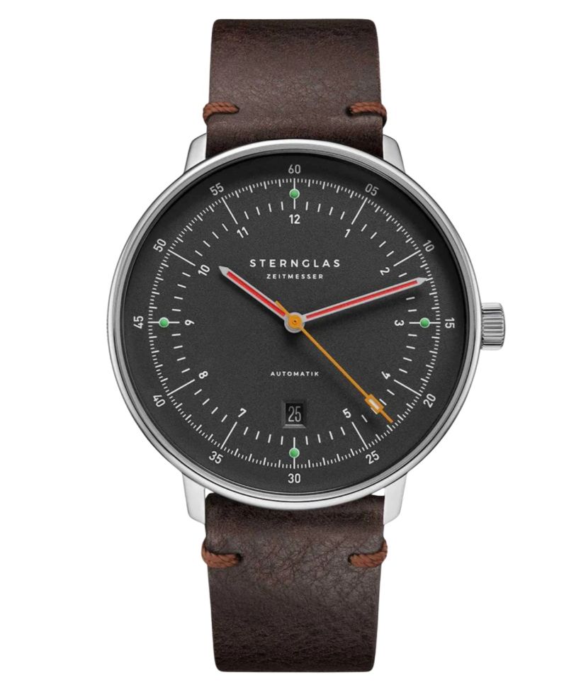 Годинник Чоловічий Sternglas Hamburg Neugraphit Automatic