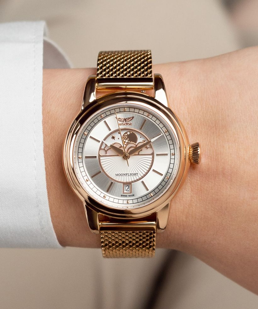 Годинник Жіночий Aviator Douglas Moonflight Limited Edition