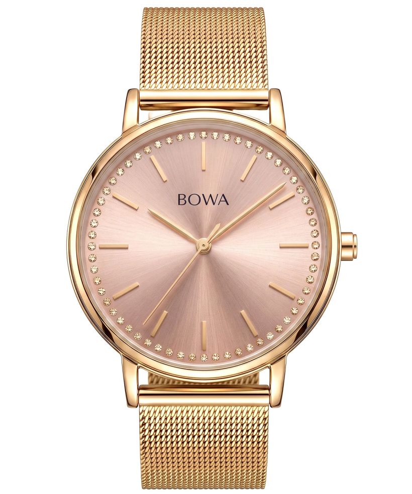 Годинник Жіночий BOWA Rio Rose-Gold Gold Mesh 38