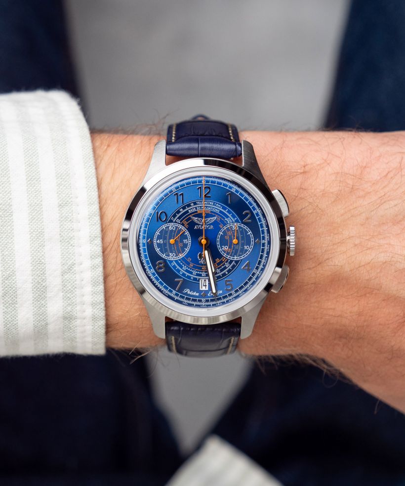 Годинник Чоловічий Aviator Heritage Chronograph Trimeter Limited Edition