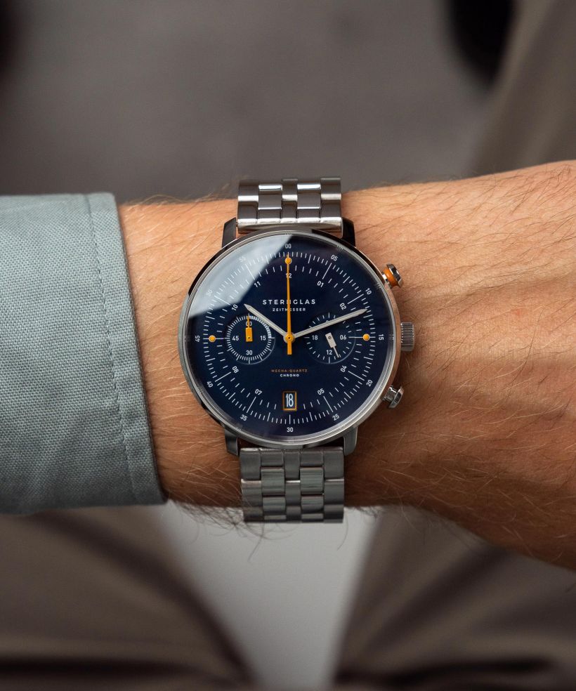 Годинник Чоловічий Sternglas Hamburg Ed Küstemm Chronograph