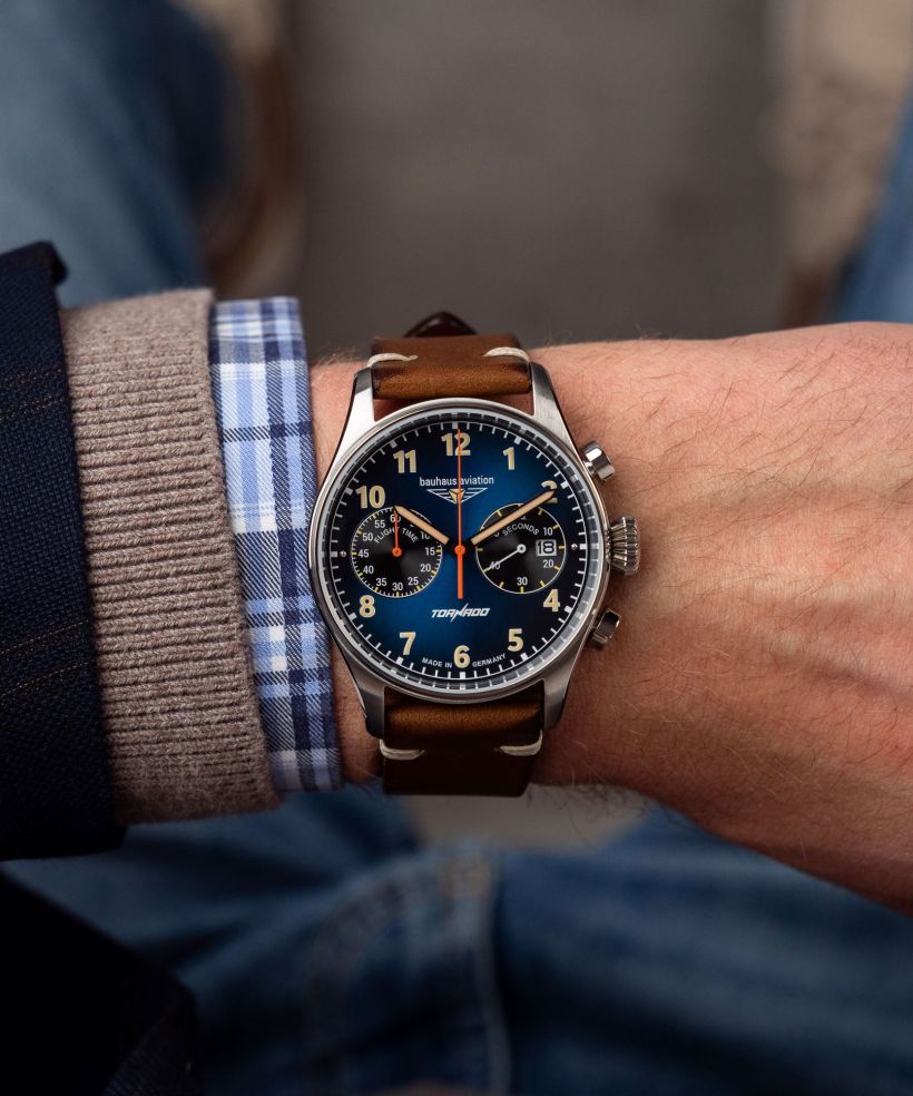 Годинник Чоловічий Bauhaus Aviation Tornado Chronograph