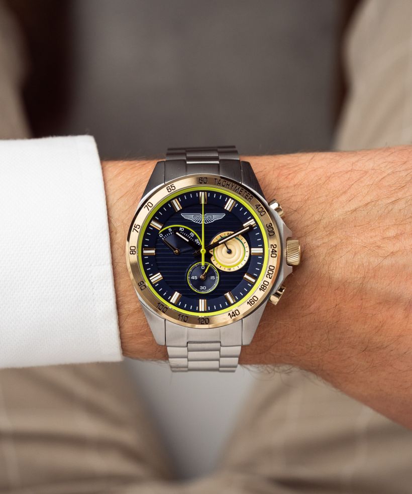 Годинник Чоловічий Aston Martin Thrill Heritage Line Chronograph