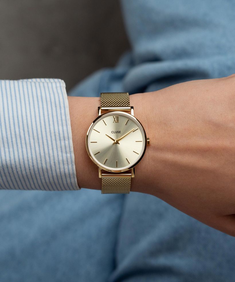 Годинник Жіночий Cluse Minuit Mesh