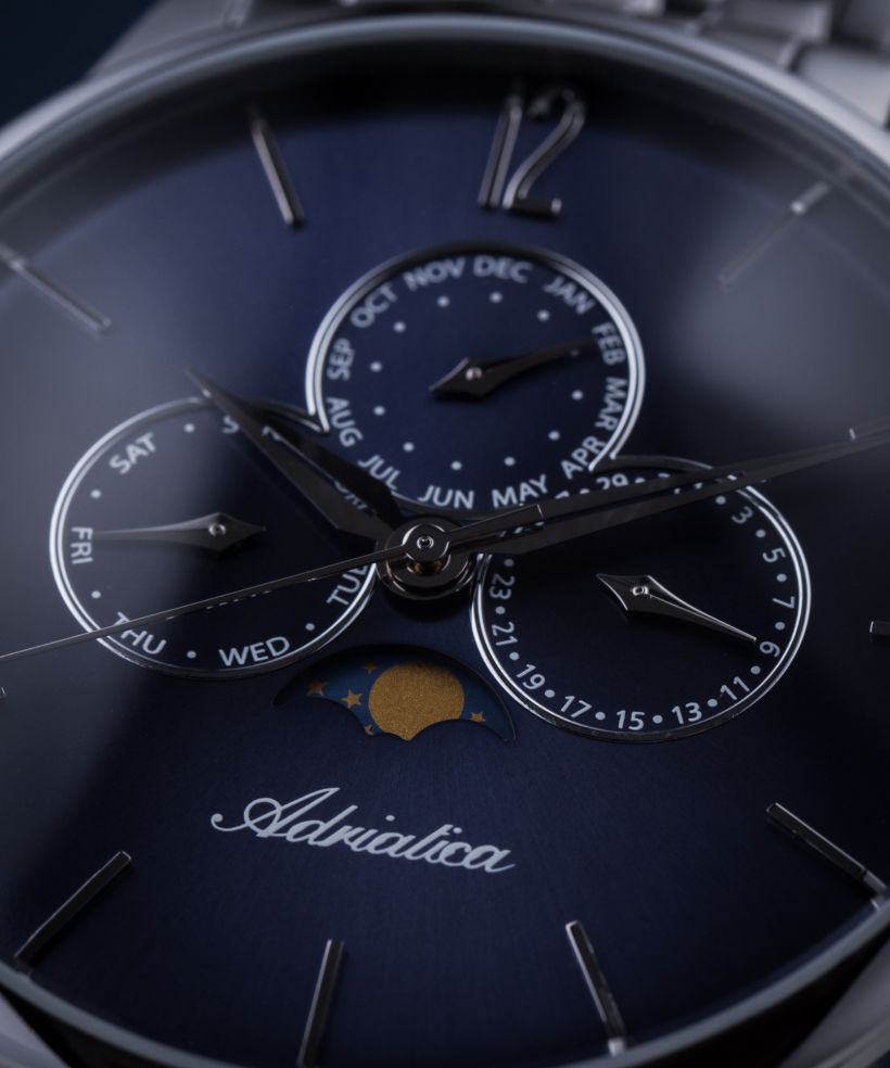 Годинник Чоловічий Adriatica Moon Phase