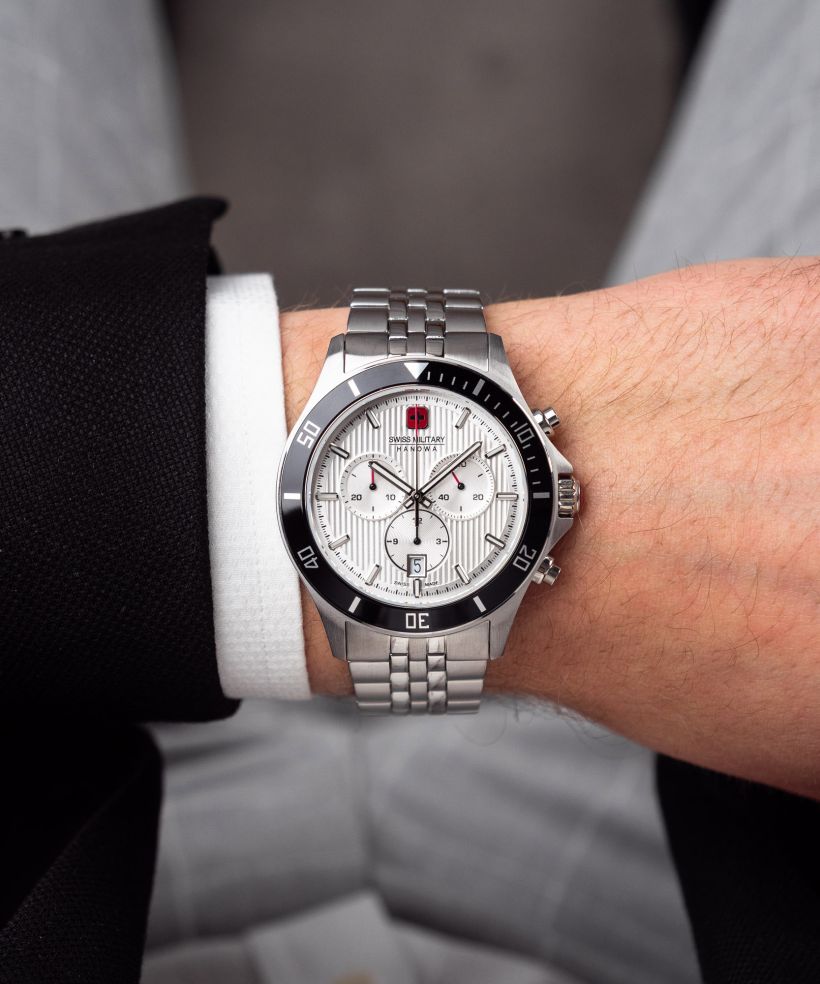 Годинник Чоловічий Swiss Military Hanowa Flagship Heritage Chronograph