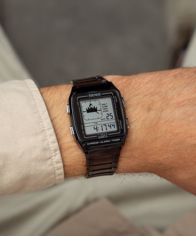 Годинник для Жінок і Чоловіків Timex Q Timex Lca Chronograph Fortnite®