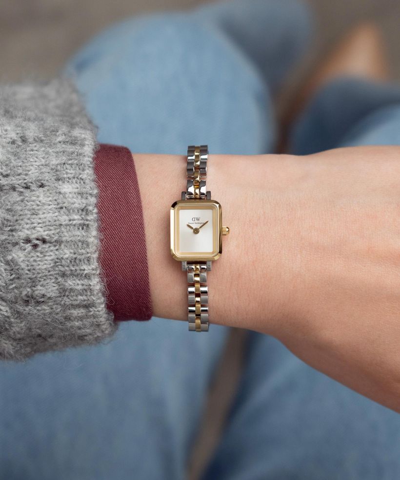 Годинник Жіночий Daniel Wellington Quadro Mini Reflection Sterling