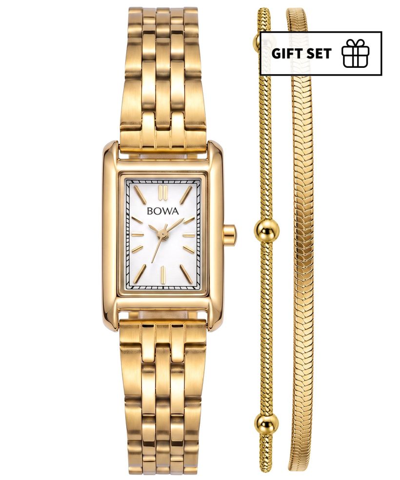 Годинник Жіночий BOWA Paris White-Gold Steel 20 Gift Set