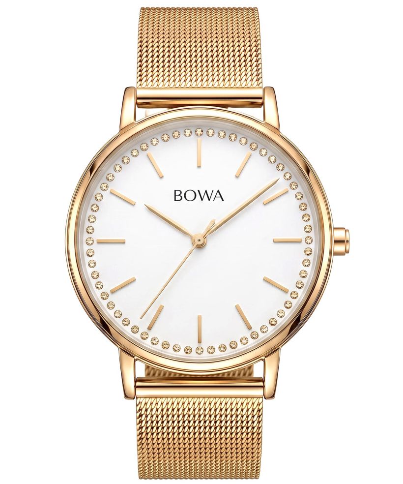 Годинник Жіночий BOWA Rio White-Gold Mesh 38