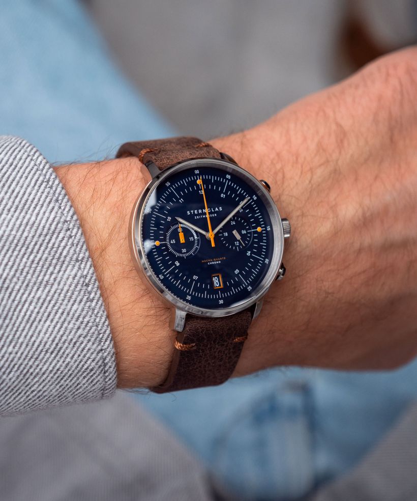 Годинник Чоловічий Sternglas Hamburg Ed Küstemm Chronograph