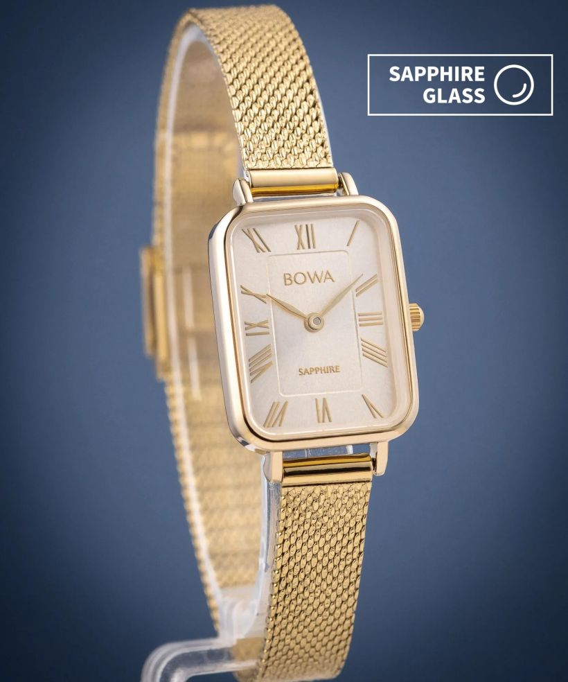 Годинник Жіночий BOWA Dubai Full Gold Mesh 20