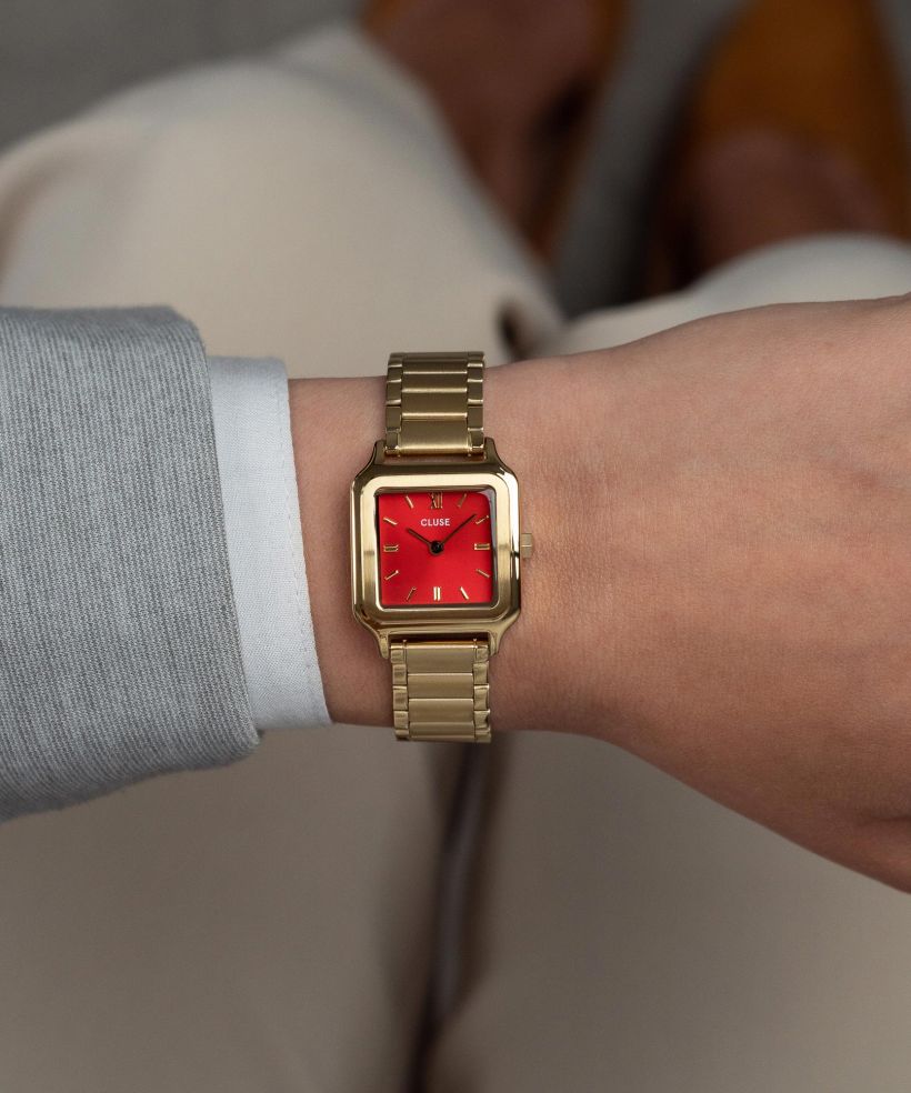 Годинник Жіночий Cluse Gracieuse Petite Steel Watermelon Red