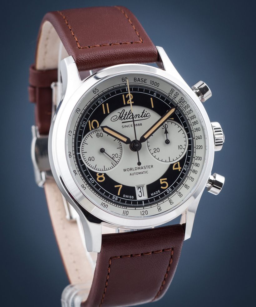 Годинник Чоловічий Atlantic Worldmaster Bicompax Automatic Legend Edition