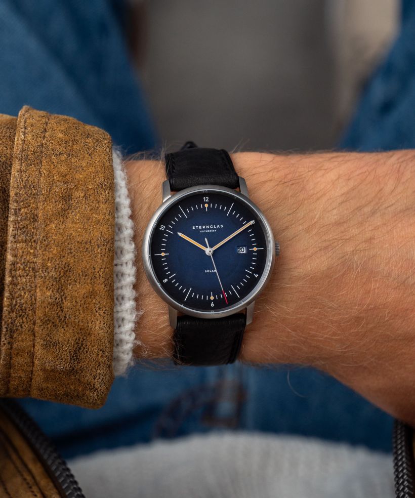 Годинник Чоловічий Sternglas Naos Solar Titanium
