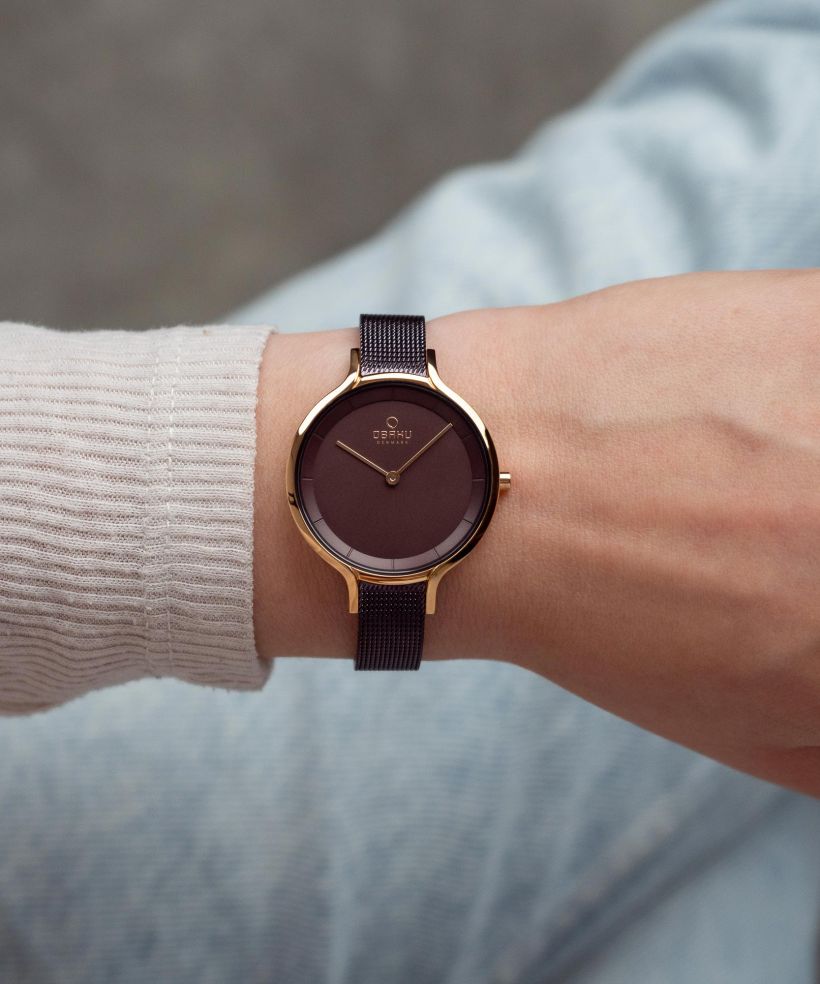 Годинник Жіночий Obaku Kyst Walnut