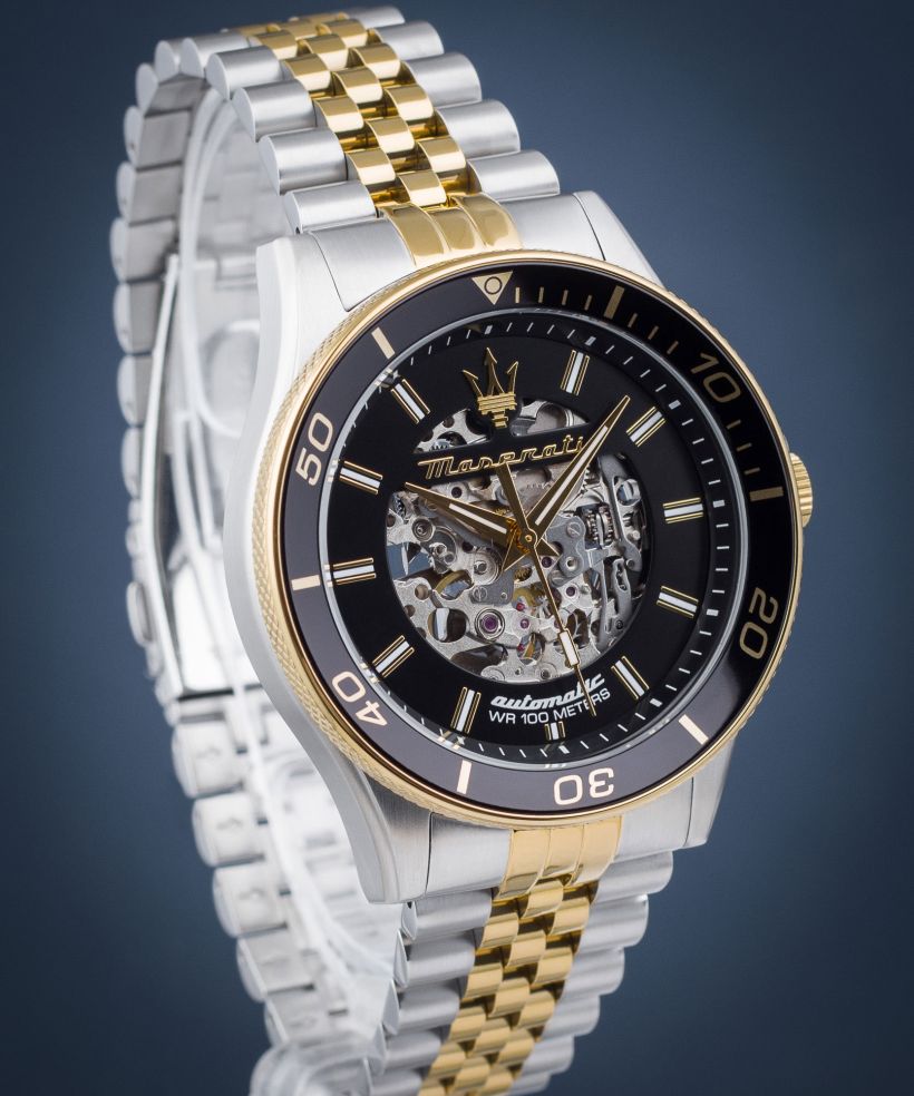 Годинник Чоловічий Maserati Sfida Skeleton Automatic