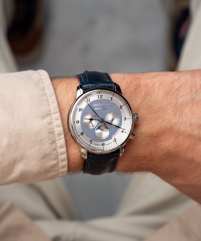 Годинник Чоловічий Zeppelin Friedrichshafen Moonphase