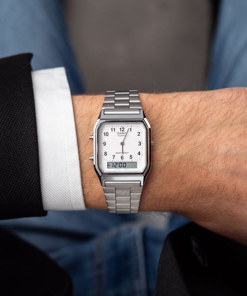 Годинник Чоловічий Casio Vintage Midi білий