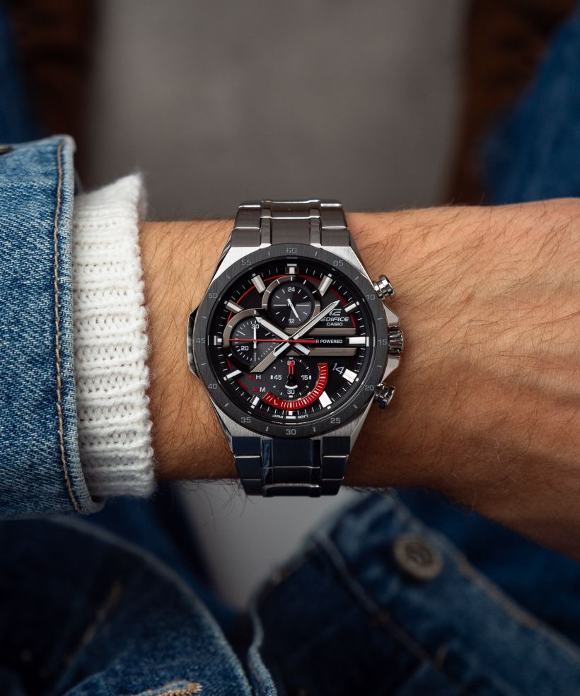 Годинник Чоловічий Casio Edifice Solar Powered Chronograph