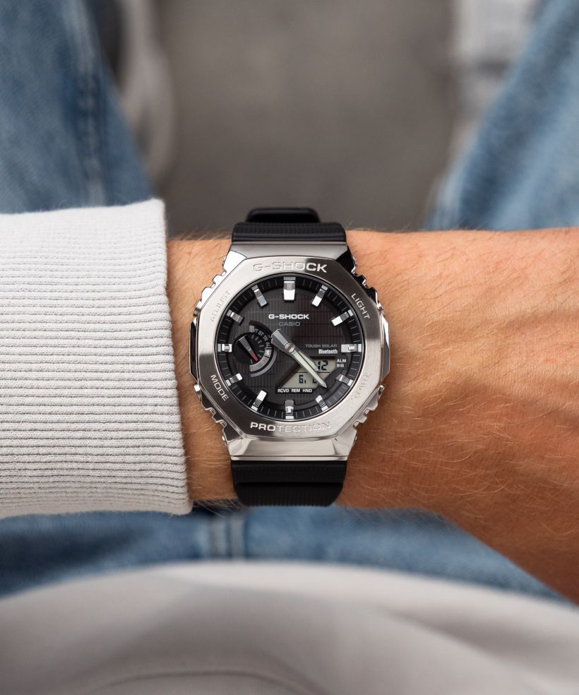 Годинник Чоловічий Casio G-Shock Octagon Bluetooth Solar