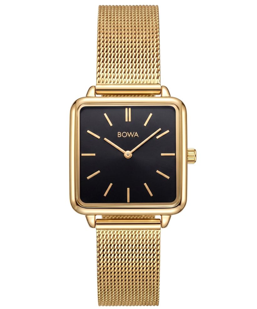 Годинник Жіночий BOWA Vienna Black Gold Mesh 29