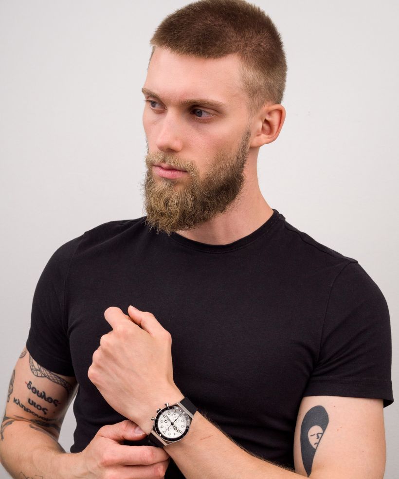 Годинник Чоловічий Timex Q Three Time Zone Chronograph
