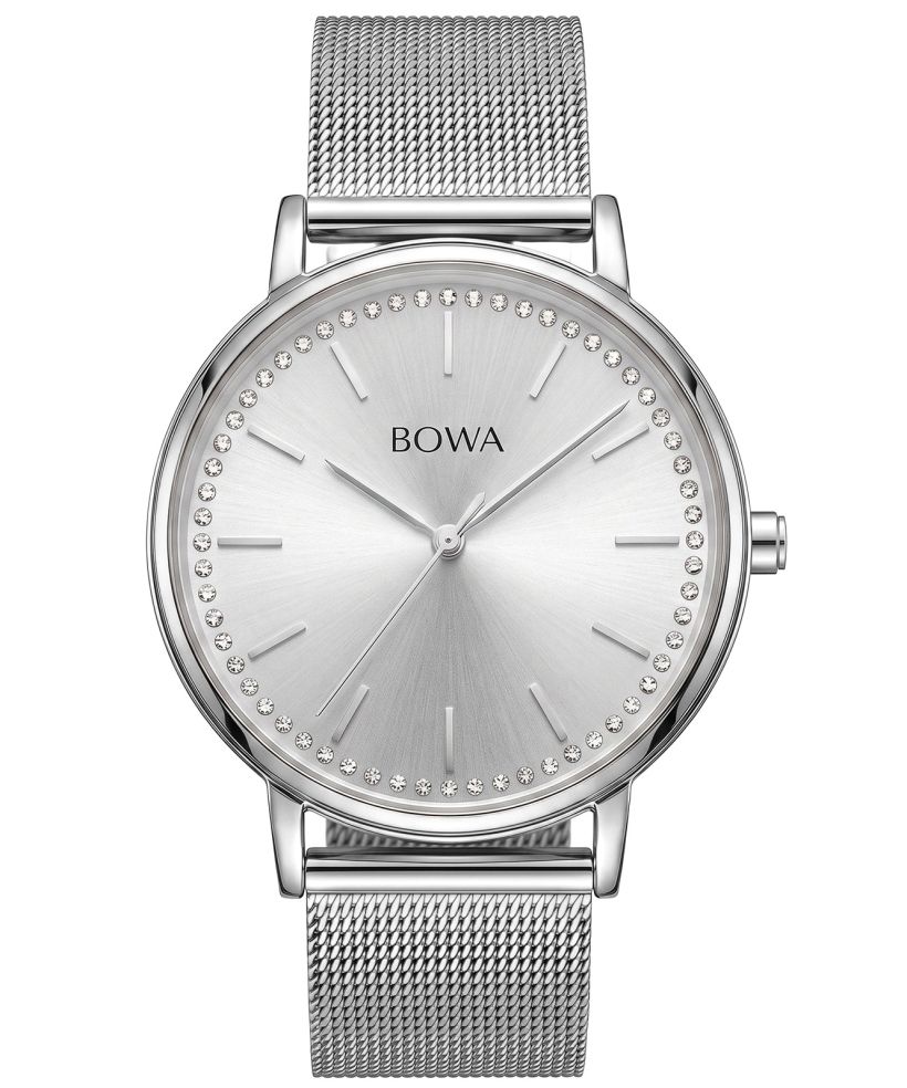 Годинник Жіночий BOWA Rio Full Silver Mesh 38