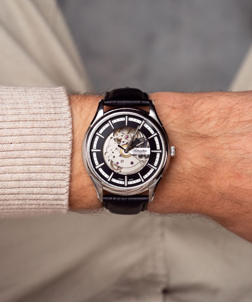 Годинник Чоловічий Adriatica Skeleton Automatic