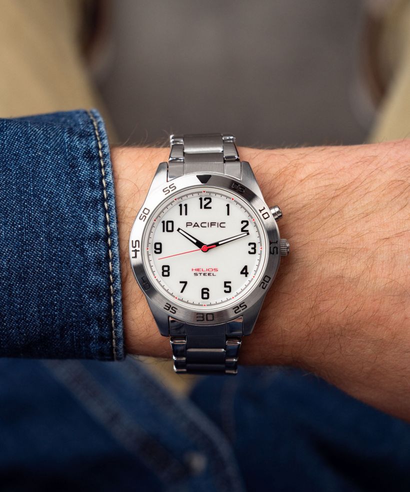 Годинник Чоловічий Pacific Helios Steel