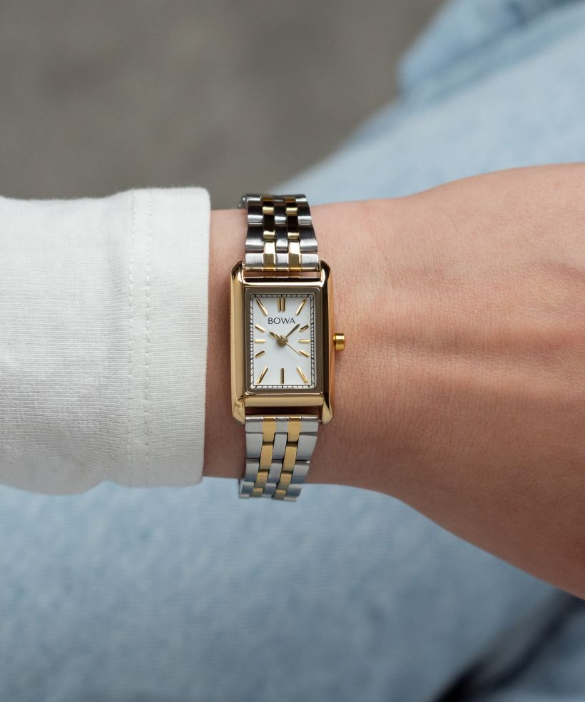 Годинник Жіночий BOWA Paris White Silver-Gold Steel 20