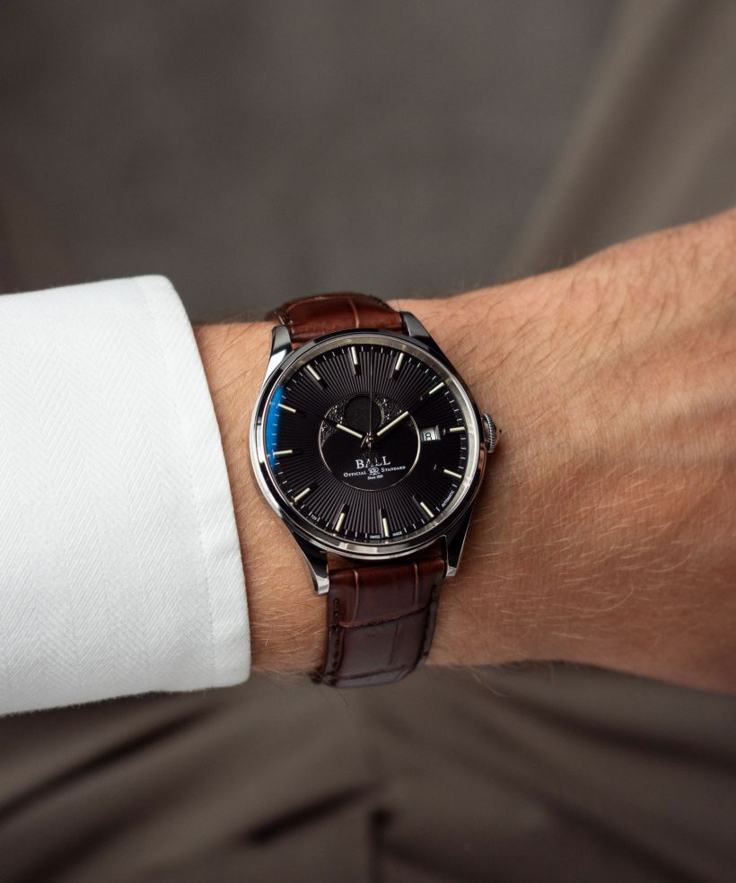 Годинник Чоловічий Ball Trainmaster Moon Phase Automatic