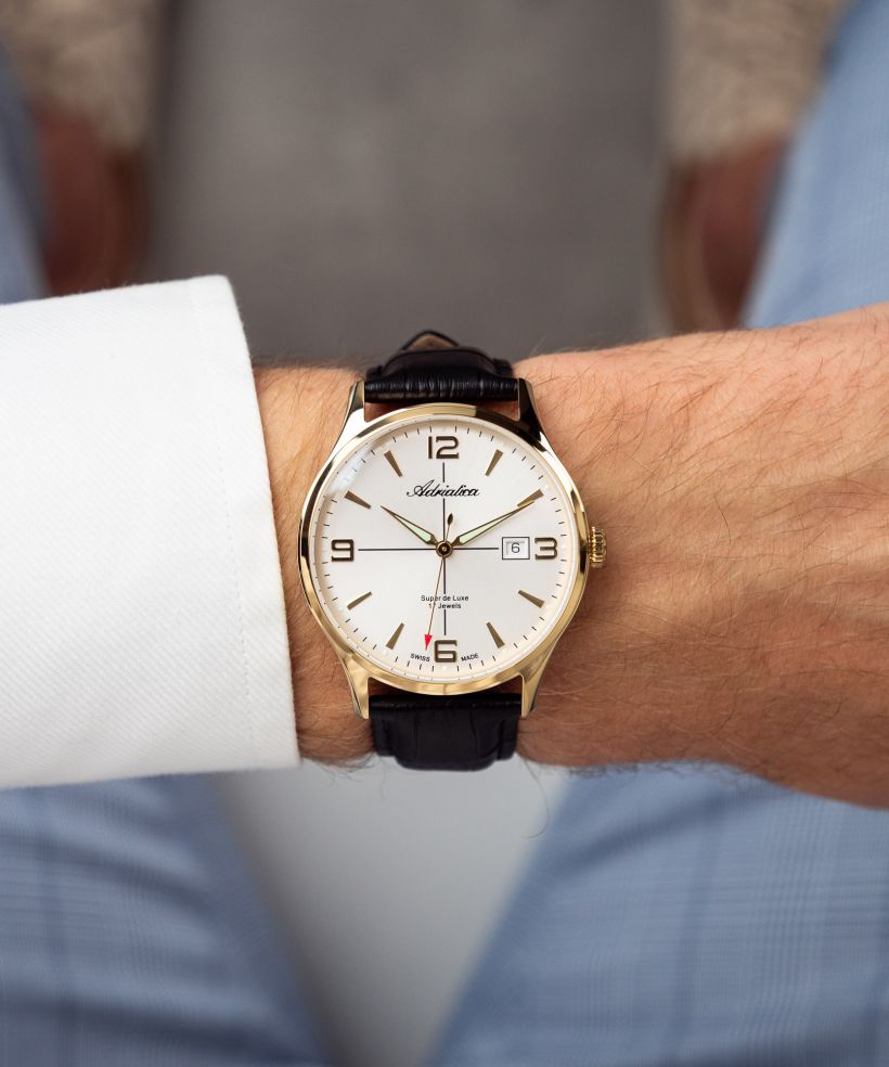 Годинник Чоловічий Adriatica Super de Luxe Mechanical