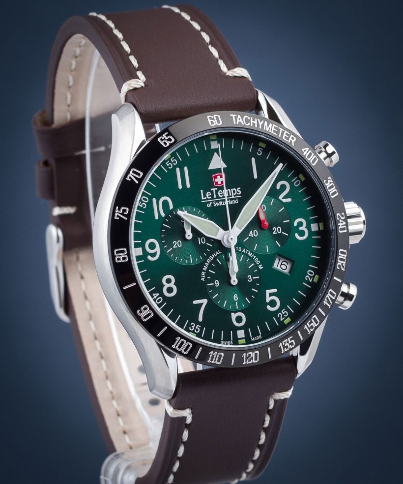 Годинник Чоловічий Le Temps Air Marshal Chronograph