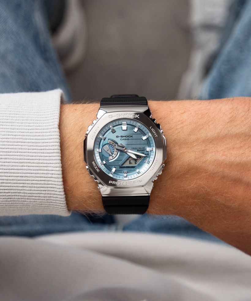 Годинник Чоловічий Casio G-Shock Octagon Bluetooth Solar