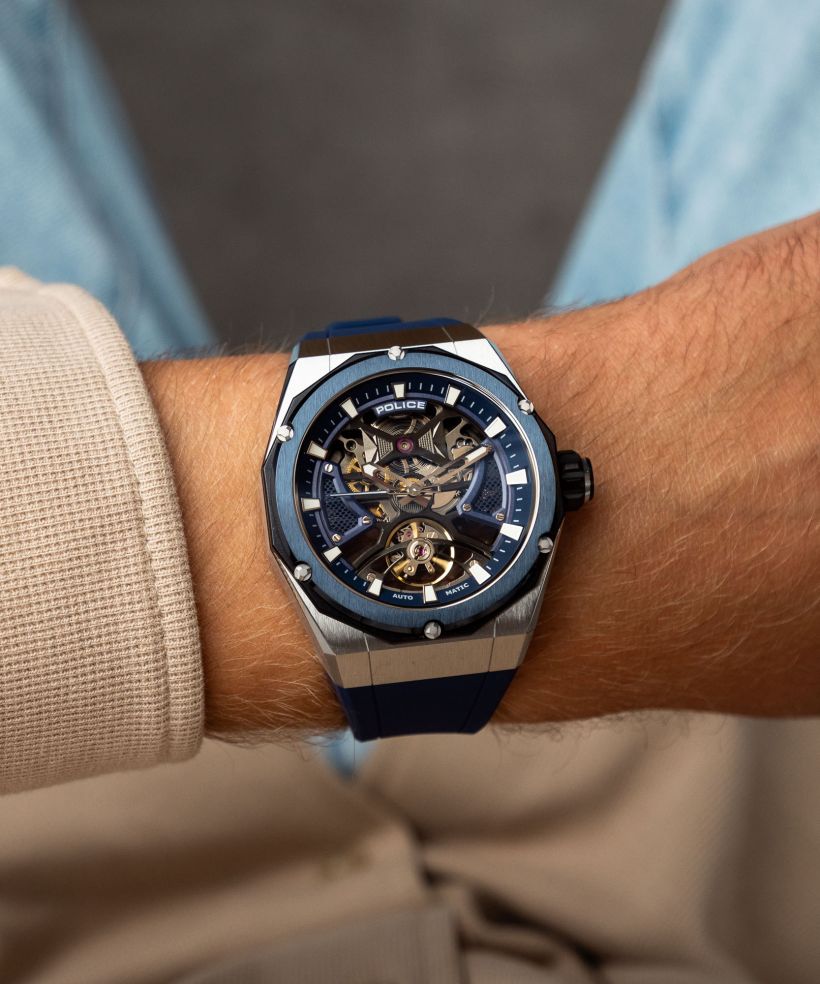 Годинник Чоловічий Police Dayton Skeleton Automatic