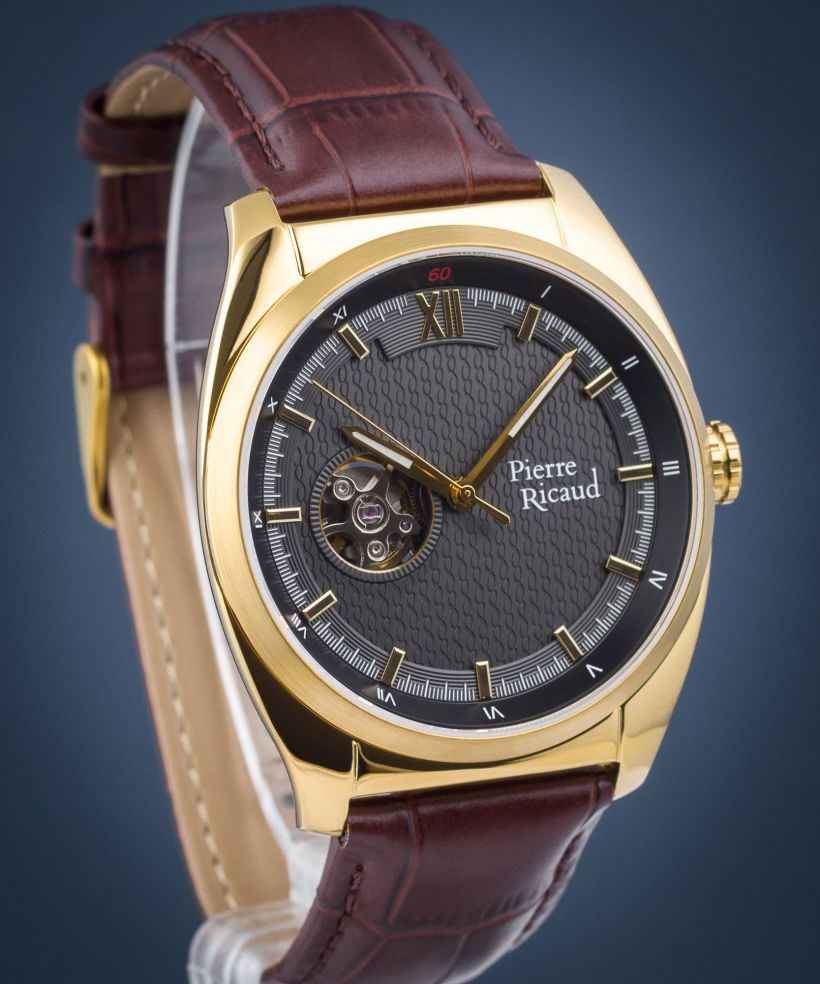 Годинник Чоловічий Pierre Ricaud Automatic Open Heart