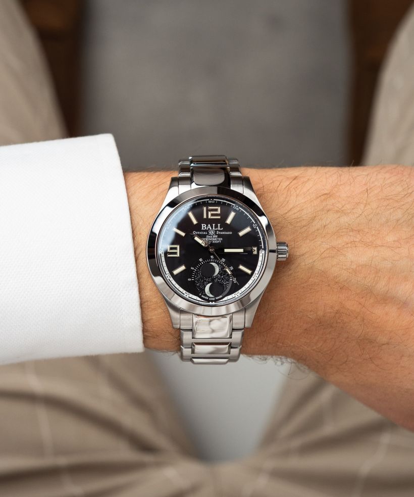 Годинник Чоловічий Ball Engineer II Moon Phase Automatic Chronometer Limited Edition