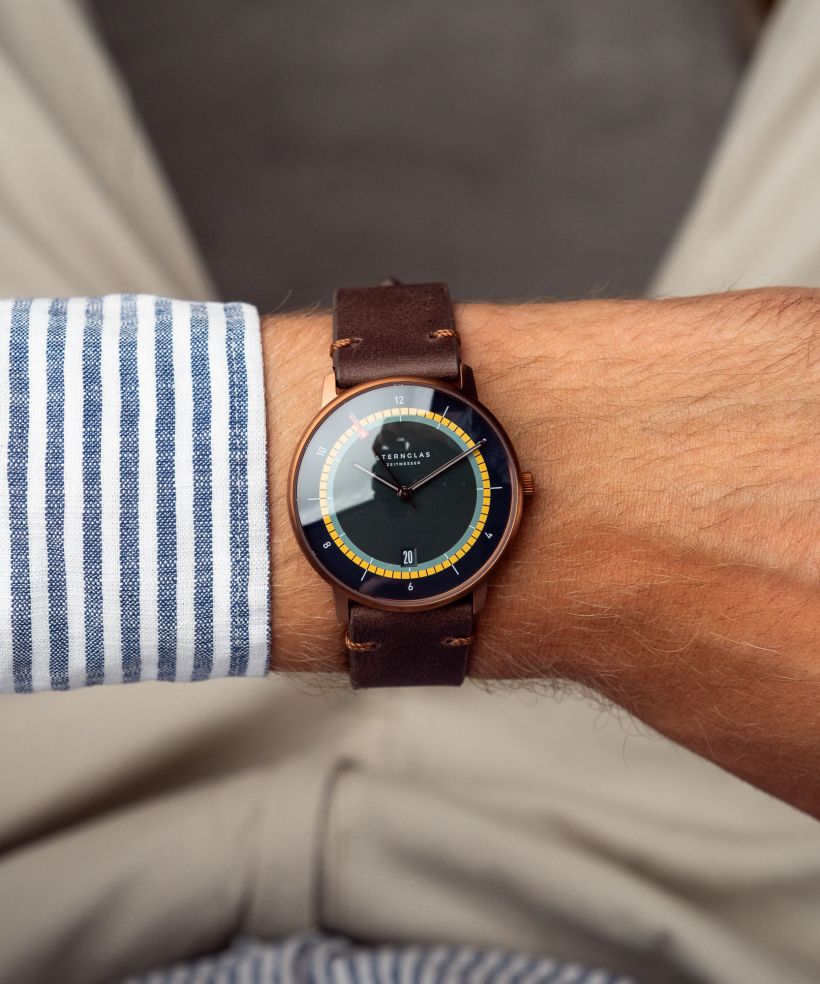 Годинник Чоловічий Sternglas Naos Edition Argo Bronze