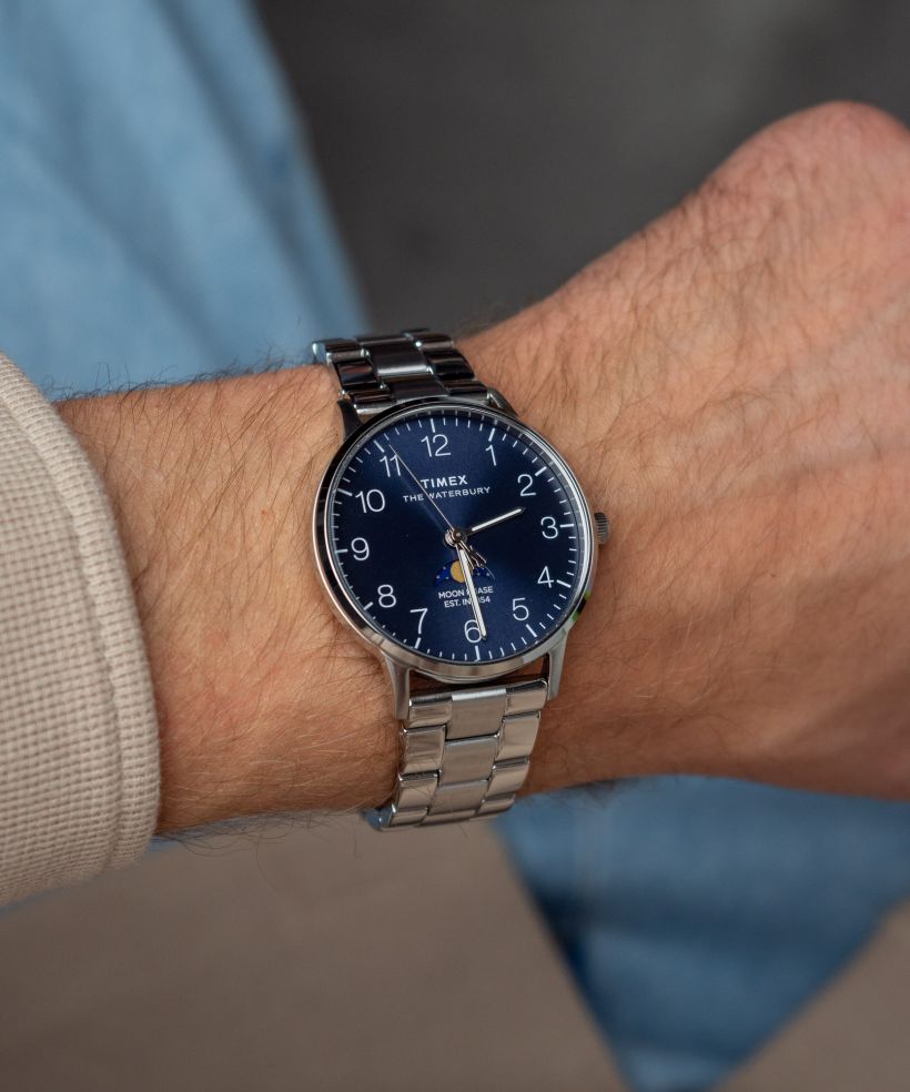 Годинник Чоловічий Timex Waterbury Classic Moon