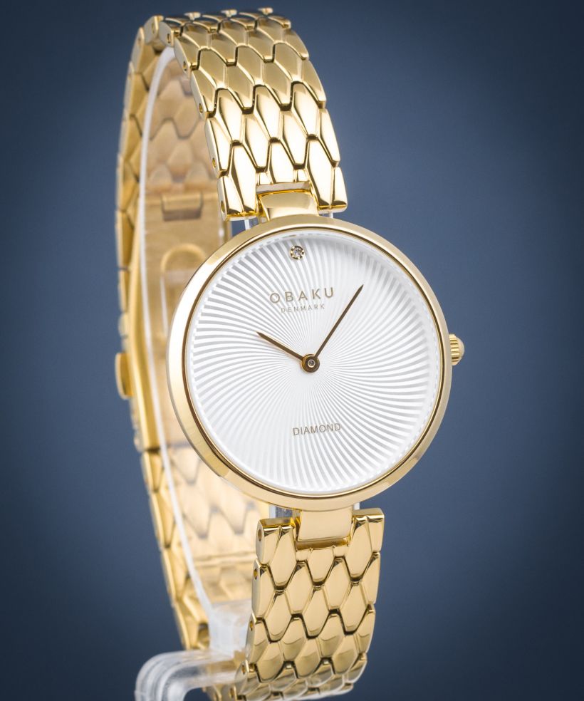 Годинник Жіночий Obaku Diamant Cider