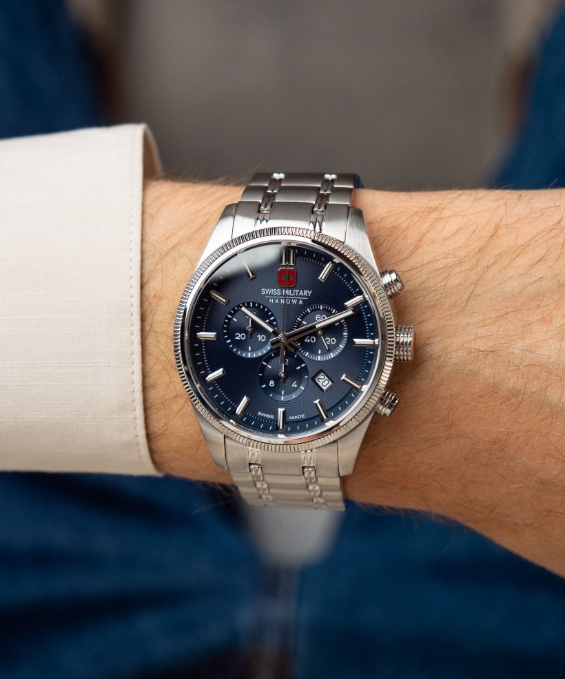 Годинник Чоловічий Swiss Military Hanowa Airman First Class Chronograph