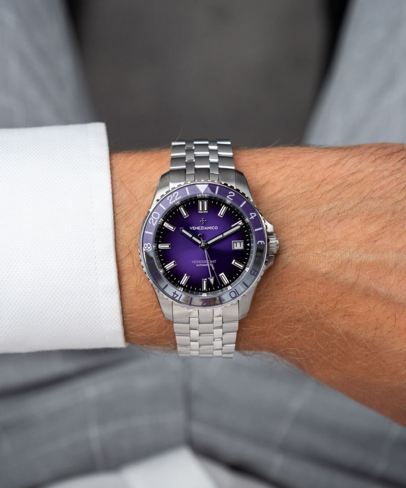 Годинник Чоловічий Venezianico Nereide GMT 39 Automatic
