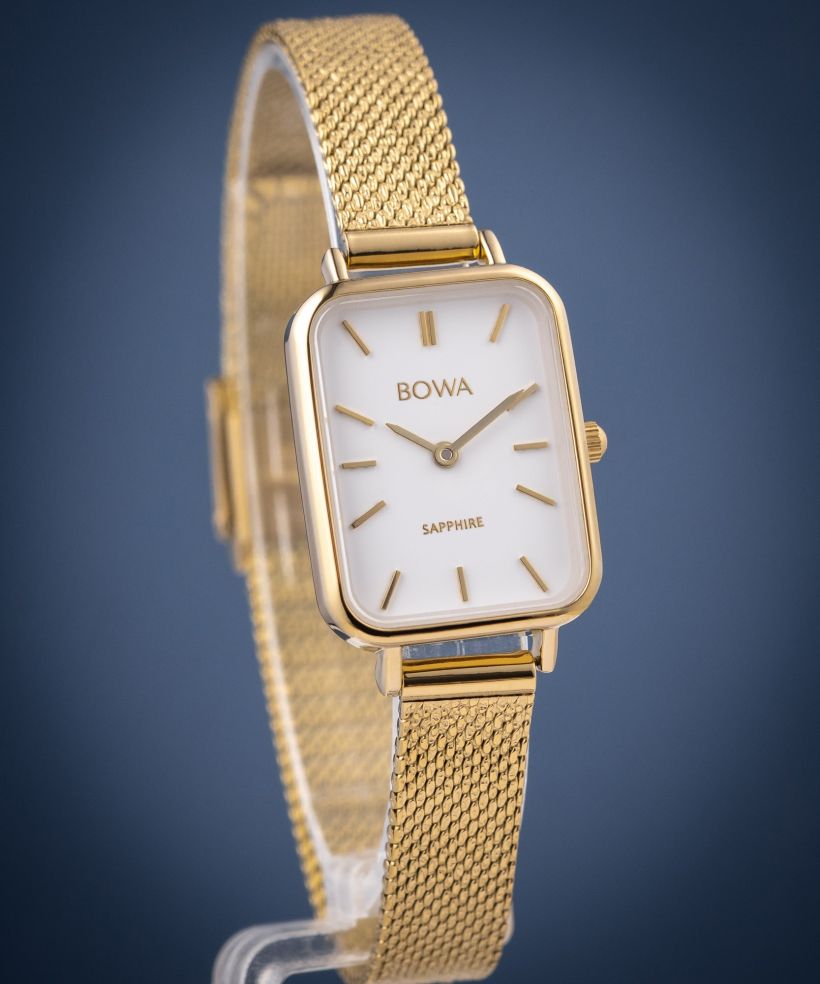 Годинник Жіночий BOWA Dubai White-Gold Mesh 20