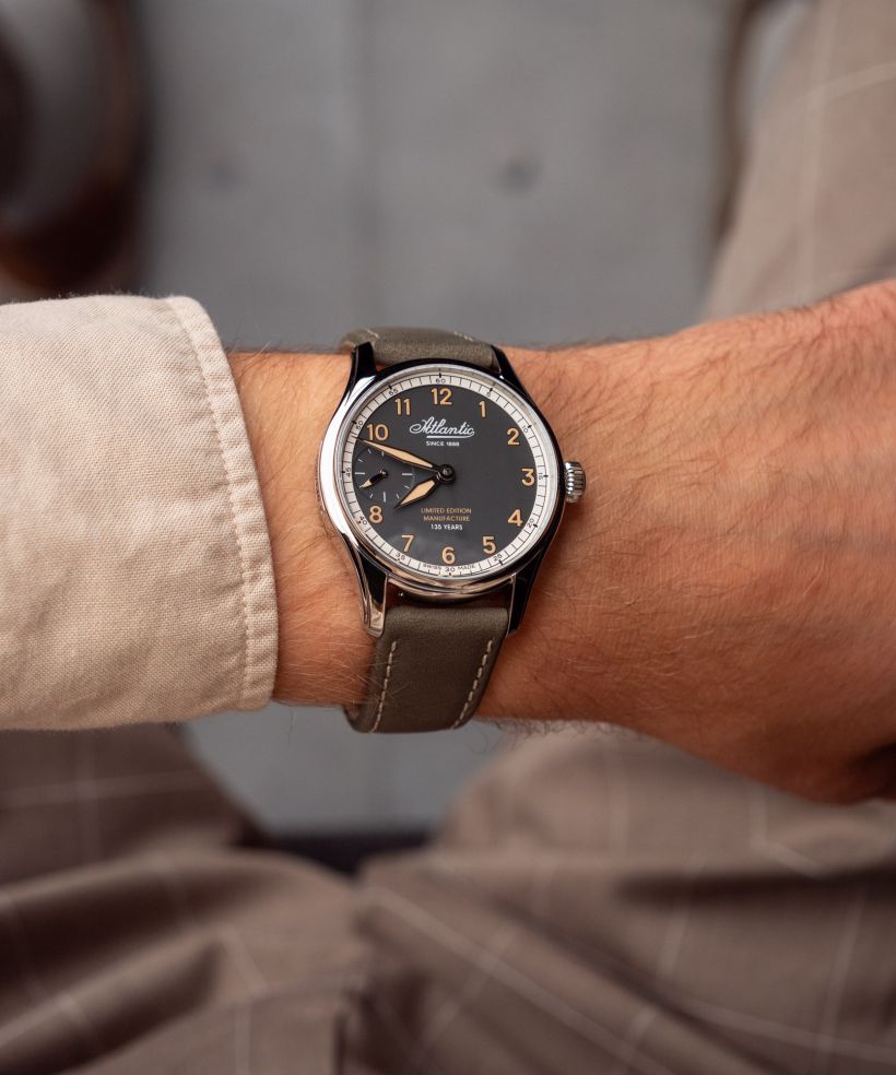 Годинник Чоловічий Atlantic Worldmaster 135 Year Anniversary Limited Edition Manufacture SET