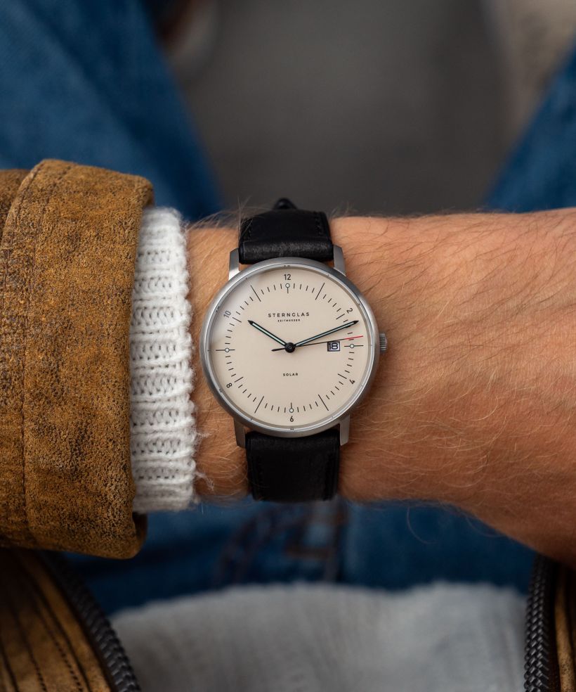 Годинник Чоловічий Sternglas Naos Solar Titanium