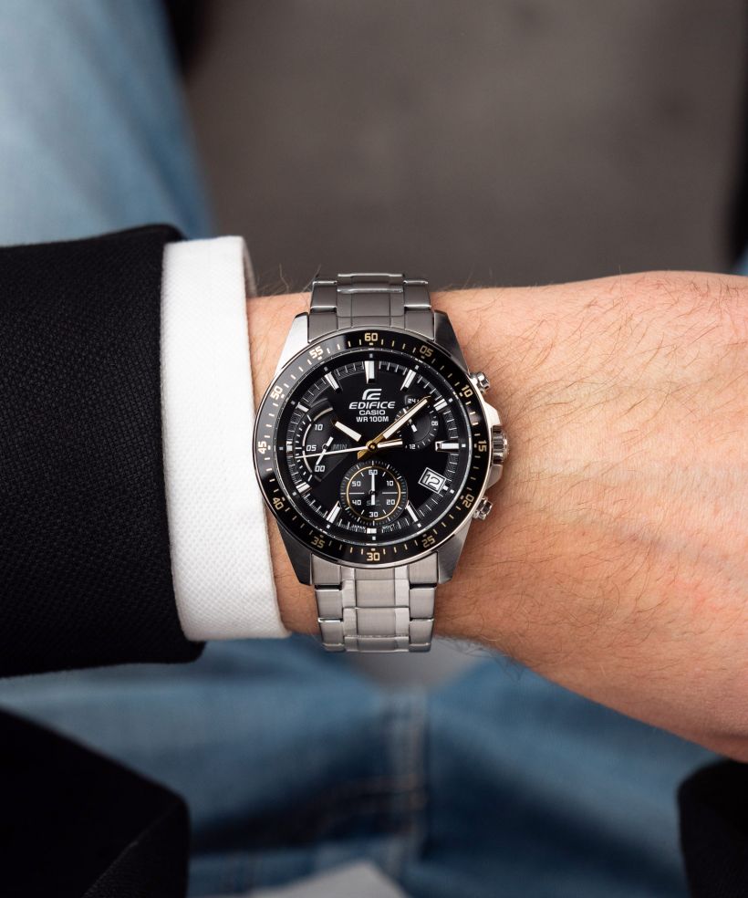 Годинник Чоловічий Edifice Casio Momentum Chronograph