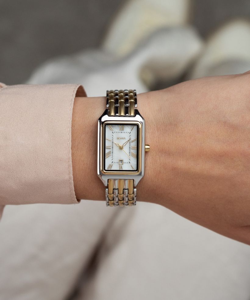 Годинник Жіночий BOWA Barcelona Pearl Gold Steel 23