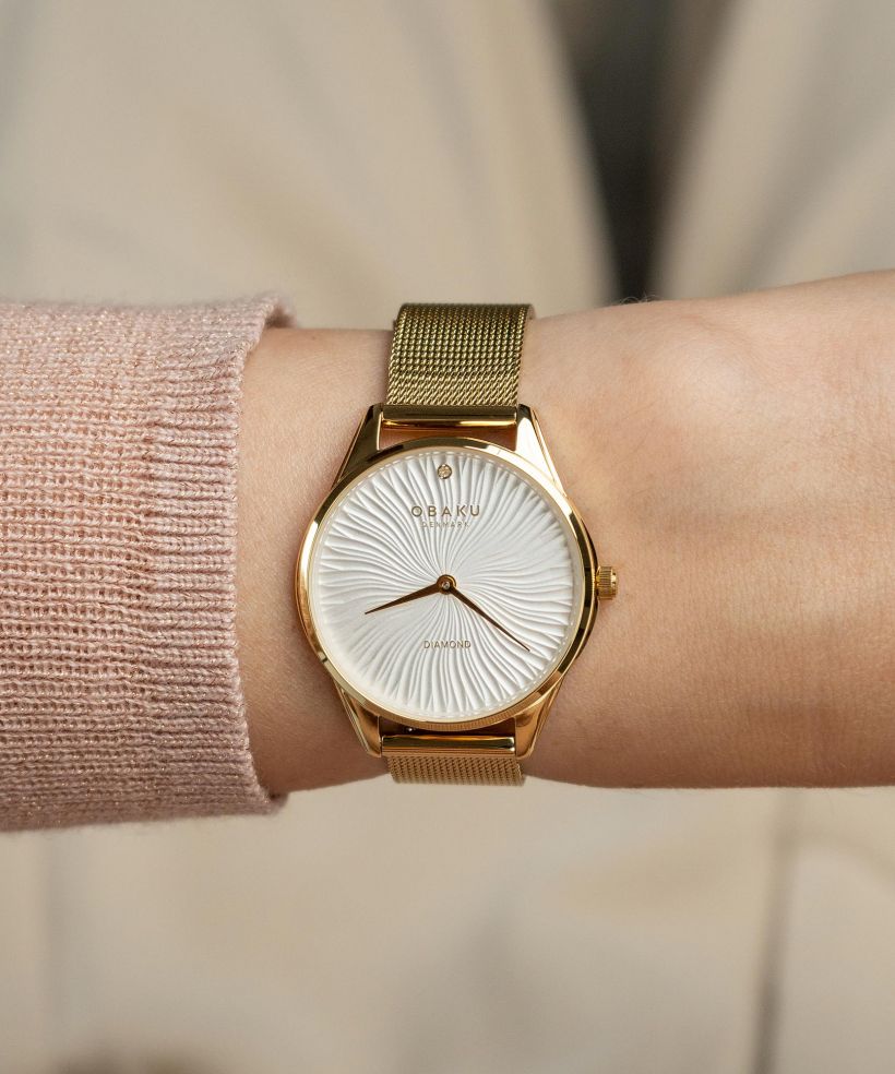 Годинник Жіночий Obaku Smykke Gold